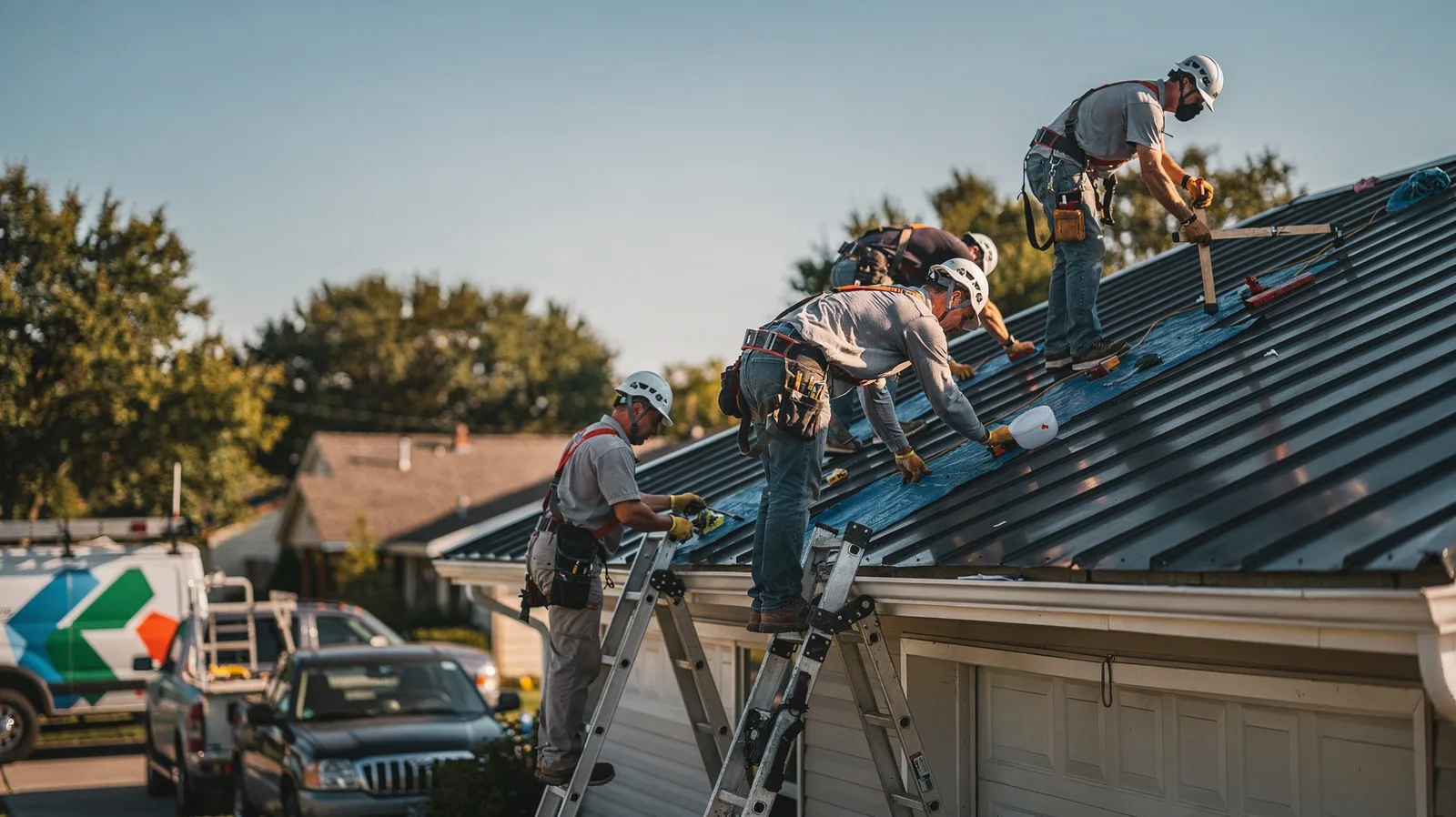 Metal Roof Installation in Oakford, IN near me